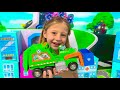 Nastya learns how to reuse on Earth Day with the PAW Patrol Toys. Useful story for children