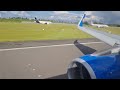 Jet2 A321 start-up + ENGINE ROAR takeoff from Birmingham + thrust drop | Strong changes in thrust