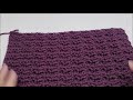 How To Crochet An EASY Stitch For Blankets and Scarfs - Double Crochet Trio Stitch