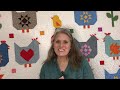 Quilty Chicks Block of the  Month Quilt Pattern | Month 1: Cutting & Sewing Chicken 1