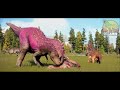 DINOSAUR SURVIVAL P2 - BABY REX ESCAPES DEATH | JURASSIC WORLD EVOLUTION 2