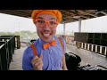 Want To Ride Roller Coasters With Blippi? | Theme Park Fun | Educational Vehicles Videos For Kids