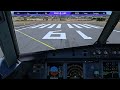 LAUDA AIR 320 LANDING SAN FRANCESCO D'ASSISI PEG MSFS