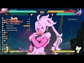 Pretty nice Android 21 combo in training