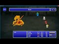 Final Fantasy V Pixel Remaster - The Summon Odin Battle Made Easy