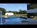 White Guy Pool Jumps