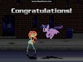 Sunset Shimmer (EG) and Princess Twilight Spakrle's MUGEN run