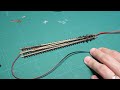 [N] Build a base for diesel cars ①Installation of Peco rails / Model Railroad Layout Update