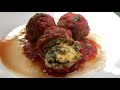 Stuffed Meatballs with Colby Jack Cheese