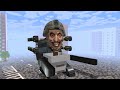 Minecraft Mobs : TITAN CAMERAMAN and SPEAKERMAN vs GIANT SKIBIDI TOILET GAME 2 - Minecraft Animation