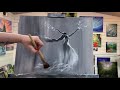 How To Paint LADY IN RED ❤️ acrylic step by step painting tutorial