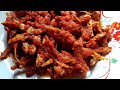 RESEP BALADO IKAN ASIN BULU AYAM,KRISPY TAHAN SATU BULAN