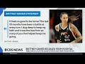 WNBA star Brittney Griner opens up about her return to U.S.