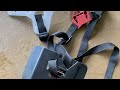 Install and test support wheels on a string trimmer