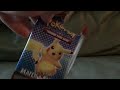 Getting McDonald’s happy meal and opening Pokémon pack