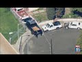 Police pursuit ends after suspect ditches vehicle, jumps on rooftops to avoid capture