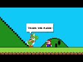 Mario and Tiny Mario vs Tiny Yoshi Maze in Super Mario Bros | WIN Game Mario