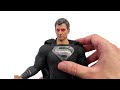 Superman Black Suit Justice League By Art Transcendent 1/6 Scale Figure Unboxing & Review
