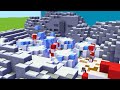 Challenging My Friends to Build Minecraft Mob Vote Villages
