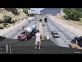 GTA 5 Chuyến Xe Lửa Tử Thần Với Đầu Húc Siêu To Khổng Lồ Húc Tất Cả Mọi Thứ Bay Lên Khỏi Mặt Đất