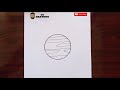 How To Draw Mercury planet step by step / solar system Drawing