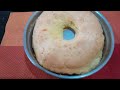 Bolo  rosca de goma fiz pro café da manhã facio pratico mais saldave