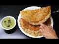 Kache Aloo aur Gehu se banaye Dosa | Nariyal ki Chutney | Crispy Dosa & Chutney Recipe in Hindi