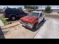 Installing a 240sx Turbo kit(ep2, cold side) on my 1991 Nissan Hardbody Mini Truck Lowrider!