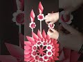Paper craft for home decoration / paper wall hanging #diy #papercraft #wallhanging #wallmate #viral