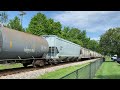 CSX 5294 leads a long CSX M653 with 2 DPU’s!! 7-17-2024