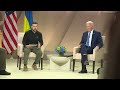 President Biden Holds a Bilateral Meeting with President Volodymyr Zelenskyy of Ukraine