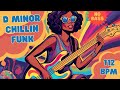 Bass Backing Track 🎸 D minor 😎 Chillin Funk 👉🏽 112 bpm