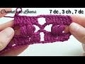 Oh my god, what easy! Just 2 row of beautiful crochet stitches. Crochet basics