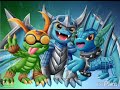 Speedpaint | Dragon Skylanders as a trio of friends