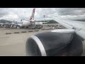 Air Canada 777-300ER Cloudy Landing In Zürich