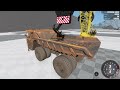 Lifting The BELAZ With A CRANE! | BeamNG Drive Mods