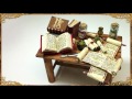 Miniature Scrolls & Spell Books - Halloween paper/fabric Tutorial