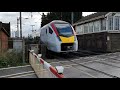 Stowmarket Station Level Crossing, Suffolk