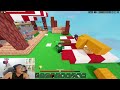 The BEST MOBILE PLAYER messed with the wrong guy.. (Roblox Bedwars)