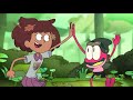 Anne stealing the calamity box followed by the Amphibia theme song