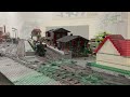 TRAIN RIDE ON 100 METER LEGO TRAIN TRACK LAYOUT