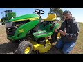 2021 John Deere S100 Riding Mower Review and Walkaround