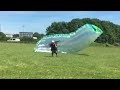 Paramotor failed forward launch.