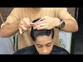 Haircut and fade tutorial , crispy low fade , barber tutorial, tall cut