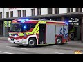 [ELEKTRO ELW & Rosenbauer RTX HLF!] - Feuerwehr BASEL | 2x GMA-Löschzug + Rettungsdienst!