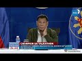 WATCH: DUTERTE KAY GORDON: MAGPAPAYAT KA; DUTERTE KAY LACSON: IBA ANG HAIRDO | CHONA YU