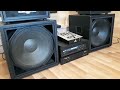 SUBWOOFER PLAN 18 INCH B&C SPEAKERS DJ ADI GJ 2023