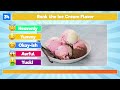 Ice Cream Flavors Tier List | Rate the Ice Cream Flavors