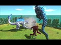 Godzilla Earth VS Team Kong,Skar King,Scylla,Suko,Shimo - Animal Revolt Battle Simulator