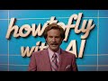 A Runway Generated Deep-Fake of Ron Burgundy giving his view on the latest AI news